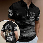 Star Wars 50th Anniversary Zip Polo Shirt – HOATT17675
