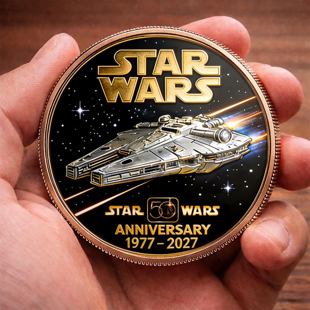 Star Wars 50th Anniversary Commemorative Coin – HOATT16716