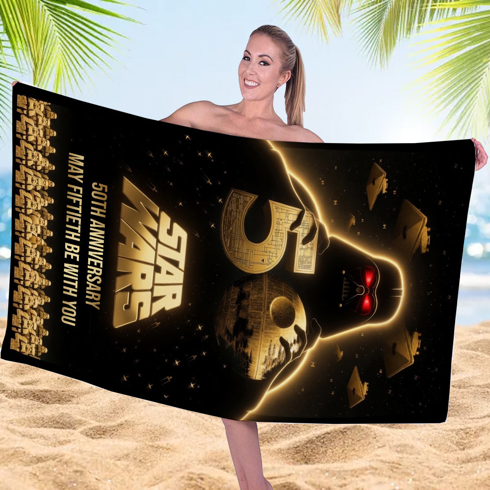 Star Wars x Darth Vader 50th Anniversary Rectangle Beach Towel – TMTHU5984