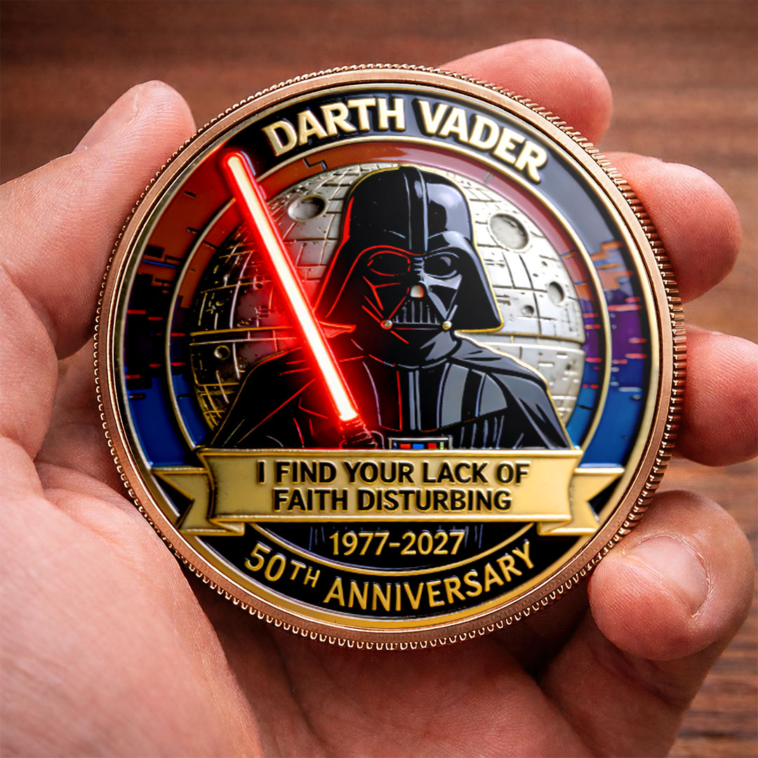Star Wars 50th Anniversary Commemorative Coin – HOATT16585