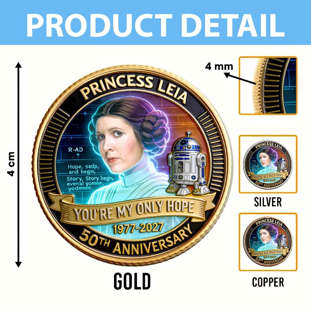 Star Wars 50th Anniversary Commemorative Coin – HOATT16616