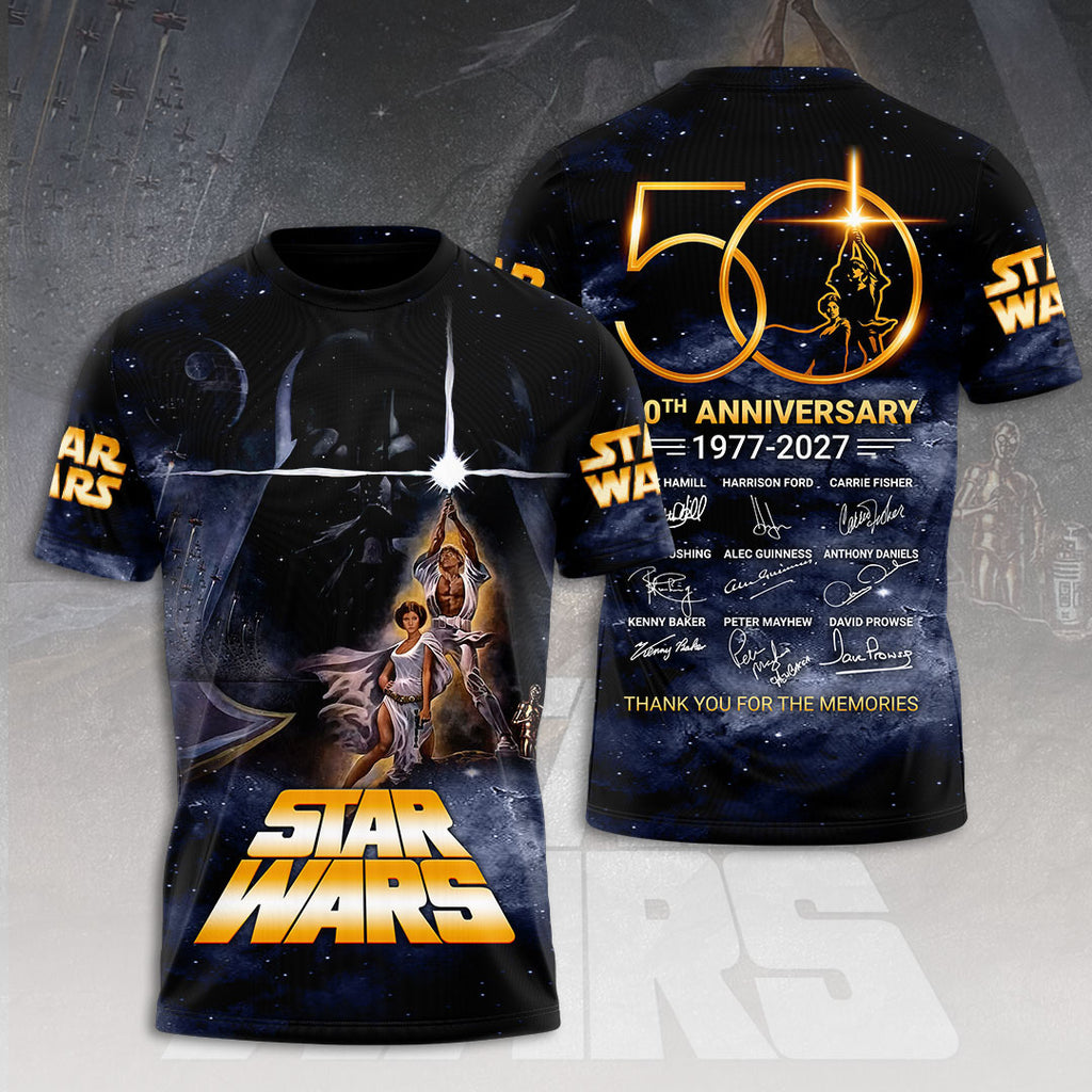 Star Wars 50th Anniversary 3D Apparel – HOATT13775