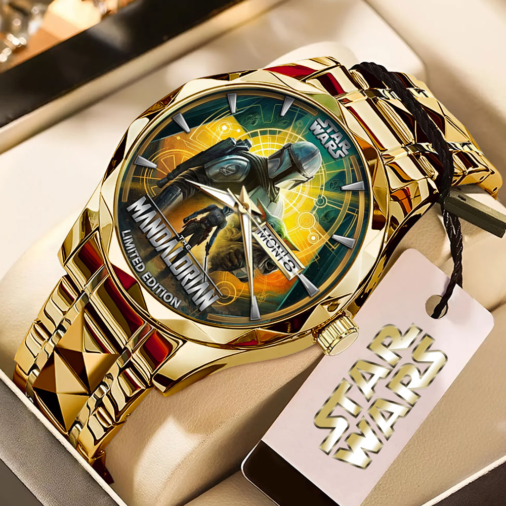 Star Wars Alloy Luxury Quartz Watch – TMTHU6676