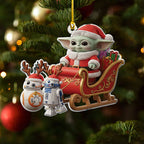 Star Wars Custom Shape 2-sided Acrylic Ornament – MAITM13418