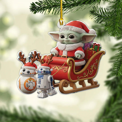 Star Wars Custom Shape 2-sided Acrylic Ornament – MAITM13418