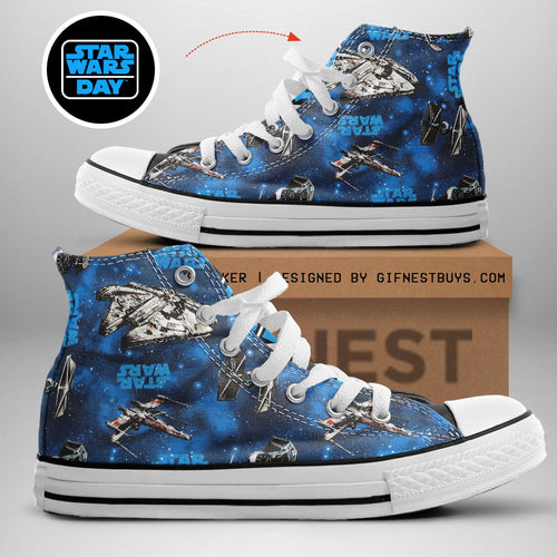 Star Wars High Top Canvas Shoes – TANTN 5902
