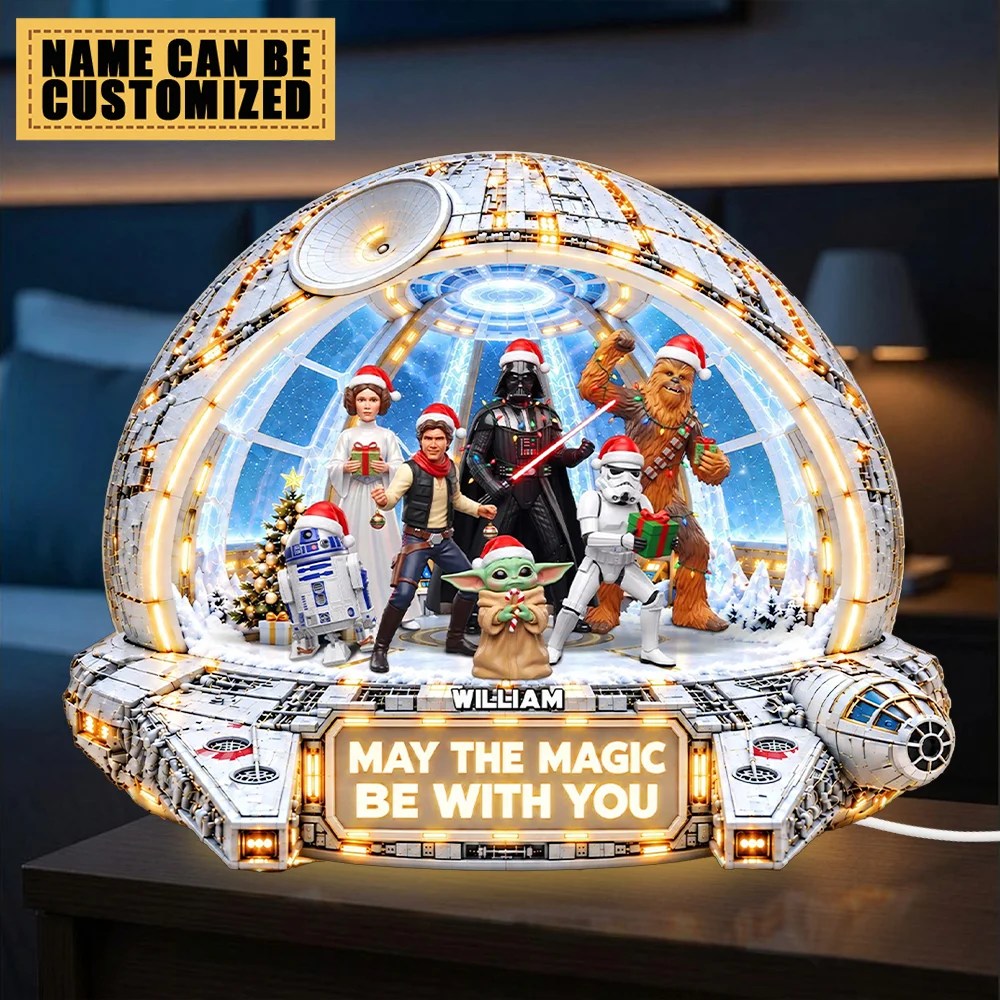 Personalized Star Wars Custom Shape Acrylic Light Box – TMTHU9703