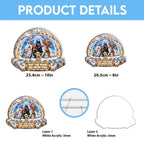 Personalized Star Wars Custom Shape Acrylic Light Box – TMTHU9703