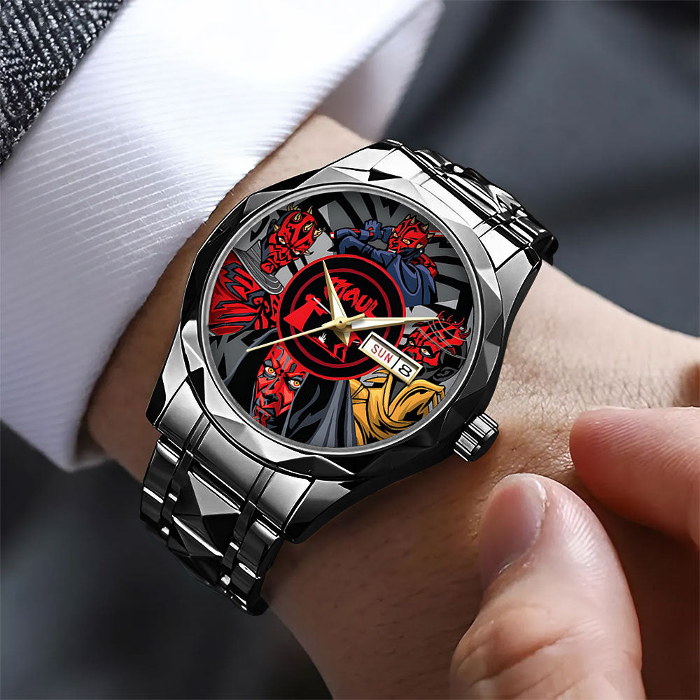 Star Wars: Maul Shadow Lord Alloy Luxury Quartz Watch – TANTN22668