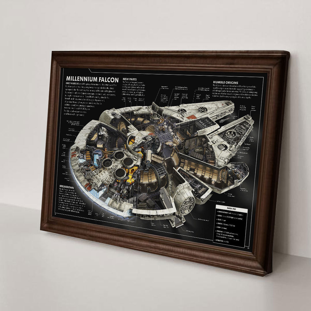 Star Wars Rectangle Canvas With Inner Frame – TMTHU7202