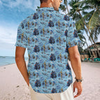 Star Wars Short Sleeve Button-Down Shirt – TMTHU5338