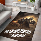Star Wars: The Mandalorian and Grogu Rectangular Rug – TMTHU6845