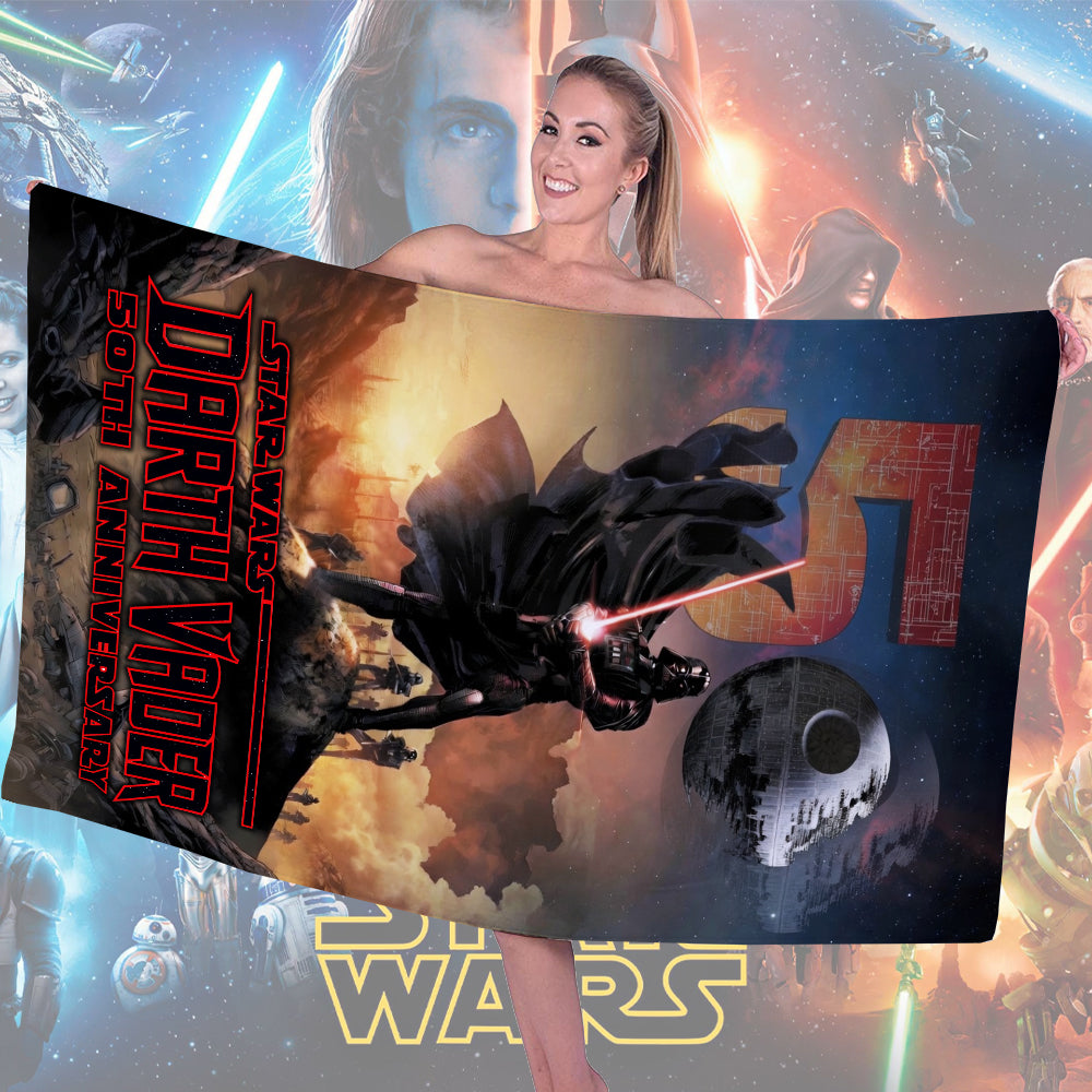 Star Wars x Darth Vader 50th Anniversary Rectangle Beach Towel – TMTHU5926