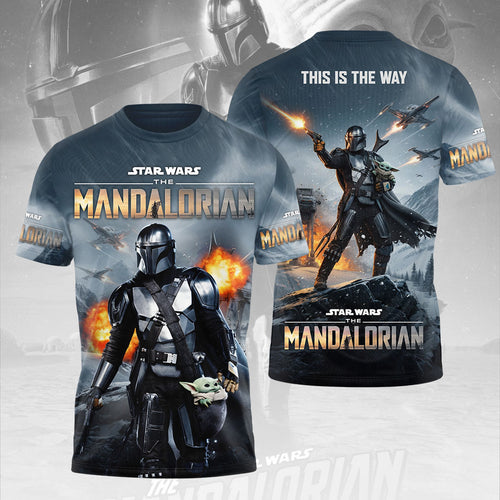 Star Wars x Mandalorian 3D Apparel – TMTHU6466