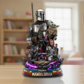Star Wars x Mandalorian Custom Shape Acrylic Plaque – TMTHU6076