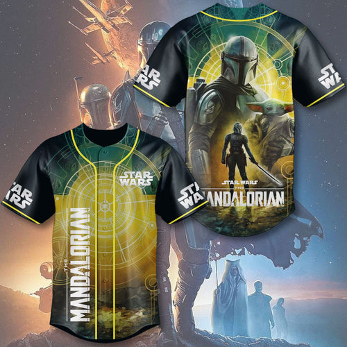 Star Wars x Mandalorian Baseball Jersey – TMTHU3536