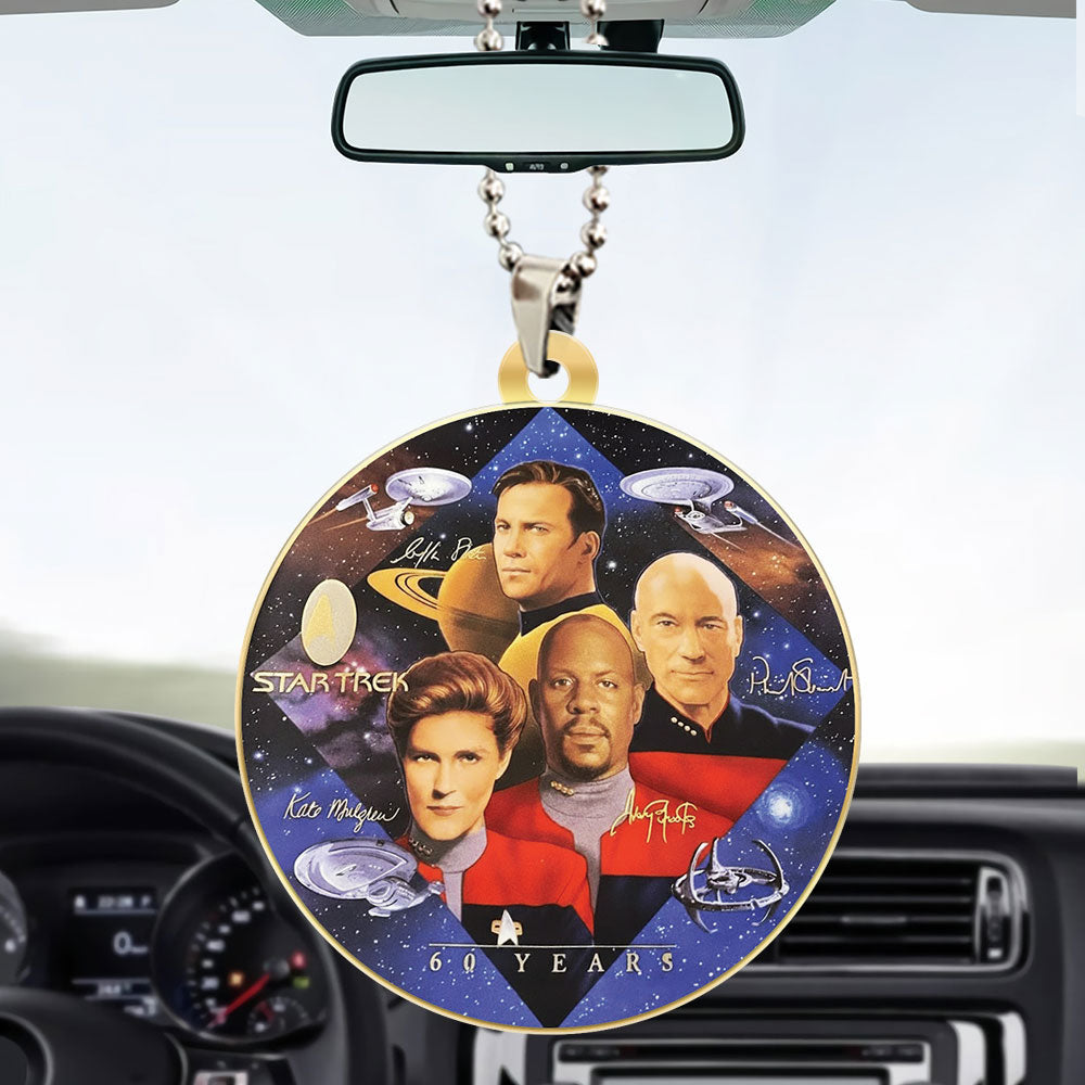 Star Trek Custom Shape 2-sided Acrylic Car Ornament – HOATT13635