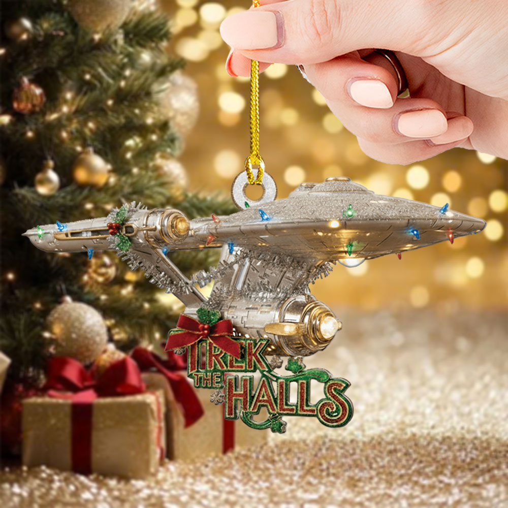 Star Trek Custom Shape 2-sided Acrylic Ornament – HOATT13788