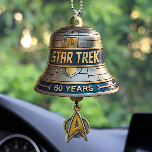 Star Trek 60th Anniversary Custom shape 2-sided Acrylic Car Ornament – HOATT16436