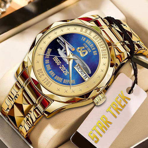Star Trek 60th Anniversary Alloy Luxury Quartz Watch – MAITM15257