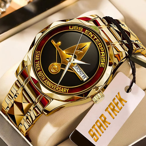 Star Trek 60th Anniversary Alloy Luxury Quartz Watch – TMTHU2484