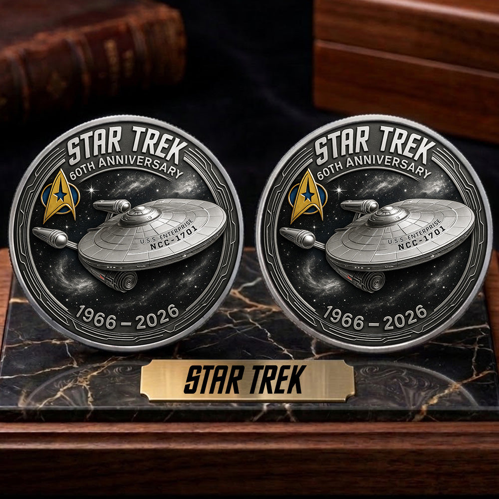 Star Trek 60th Anniversary Commemorative Coin – GNE5405