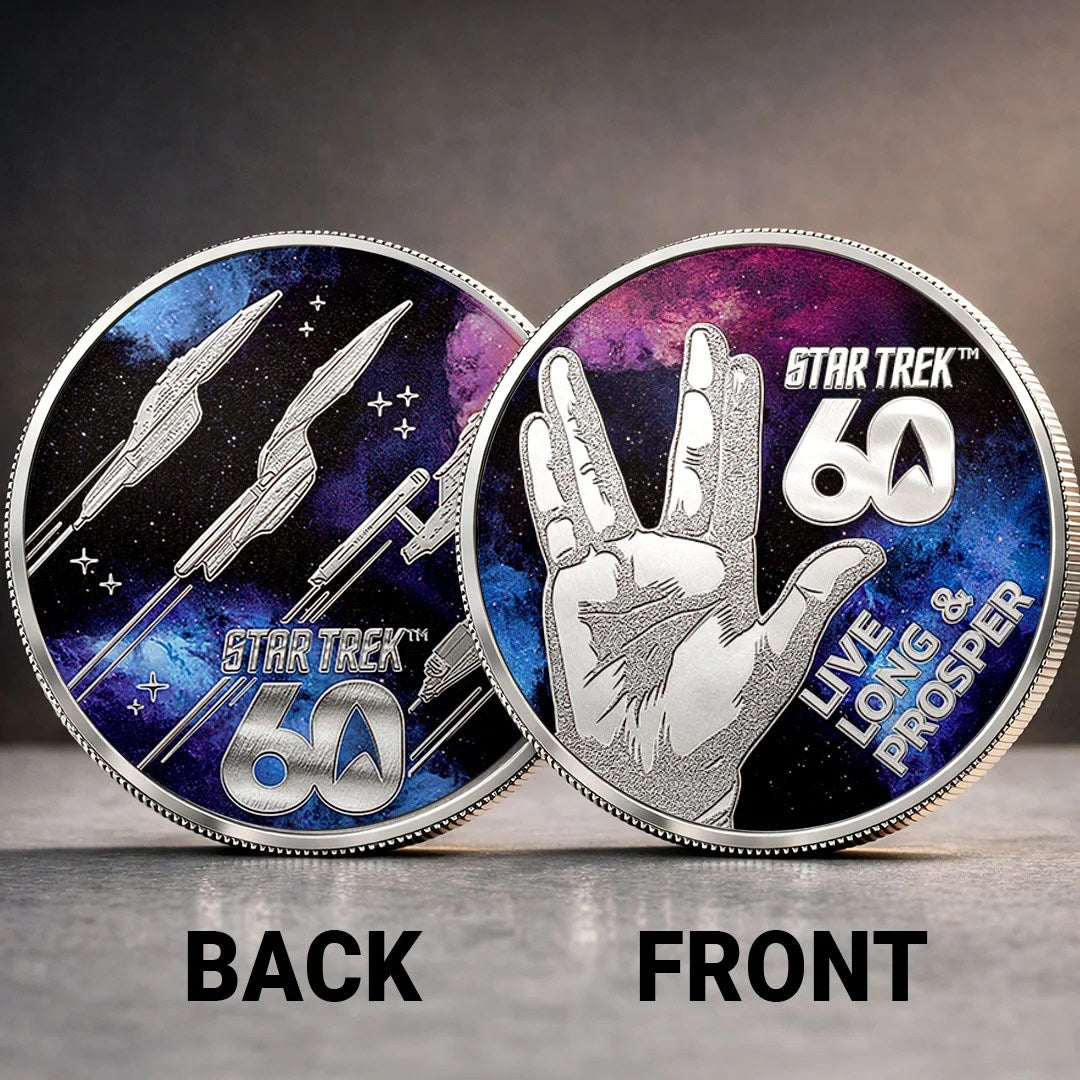 Star Trek 60th Anniversary Commemorative Coin – TANTN25763