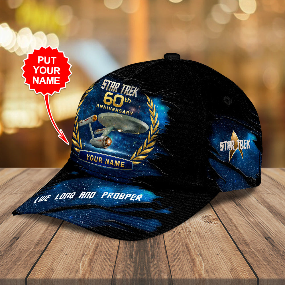Personalized Star Trek 60th Anniversary 2026 Classic Cap – TANTN21300