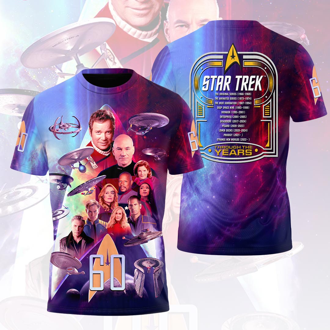Star Trek 60th Anniversary 3D Apparel – HOATT20212
