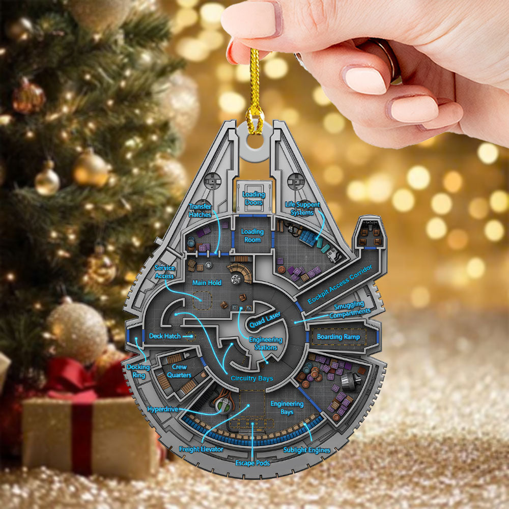 Star Wars Custom Shape 2-sided Acrylic Ornament – TMTHU1824