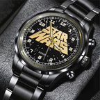 Star Wars Black Stainless Steel Watch – GNE5712