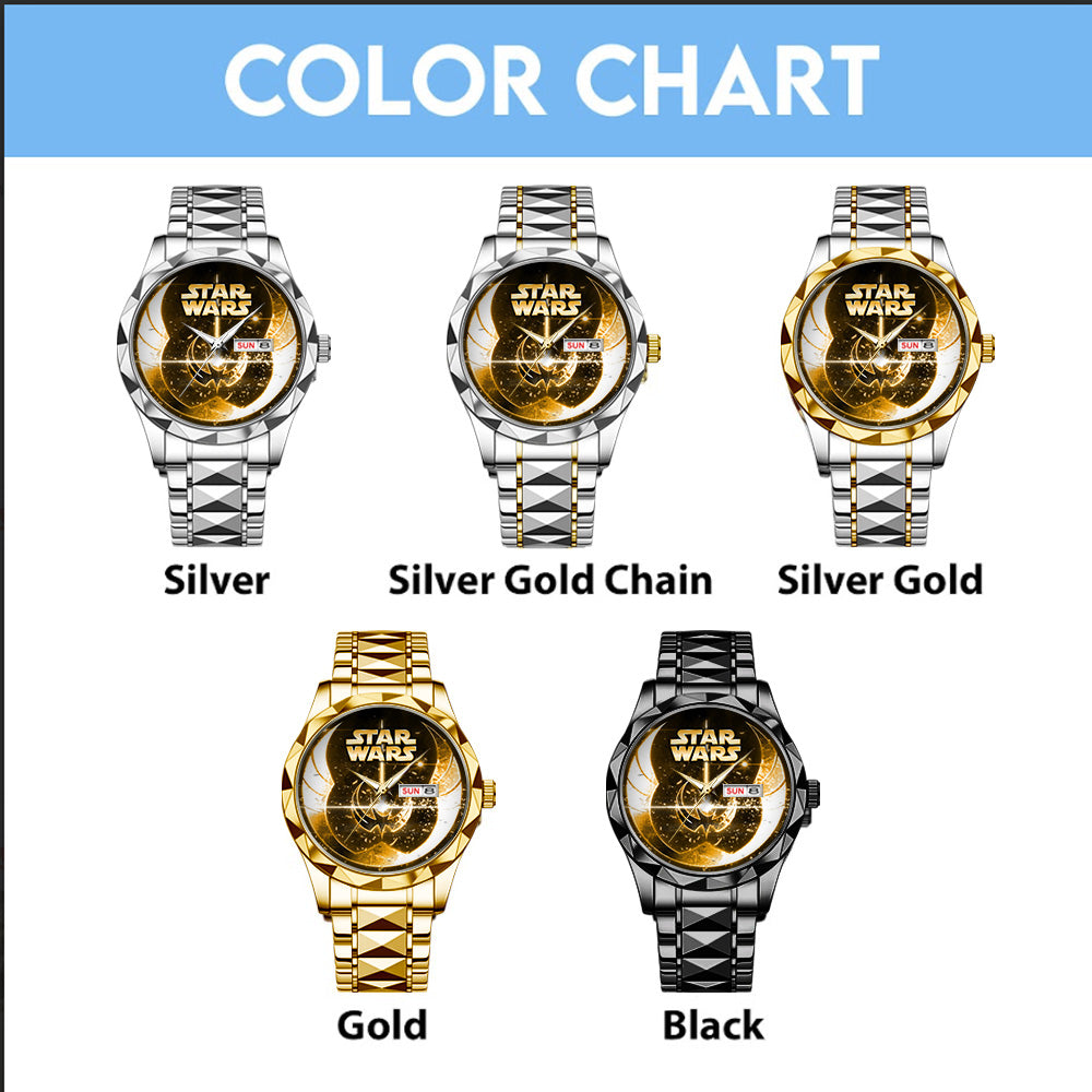 Star Wars 50th Anniversary Alloy Luxury Quartz Watch – GNE5185