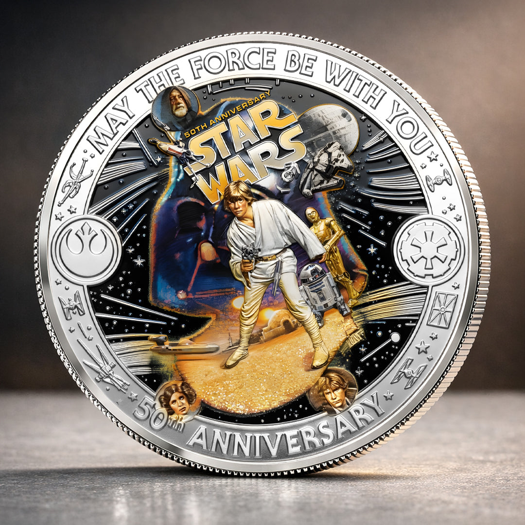 Star Wars 50th Anniversary Commemorative Coin – TMTHU4733