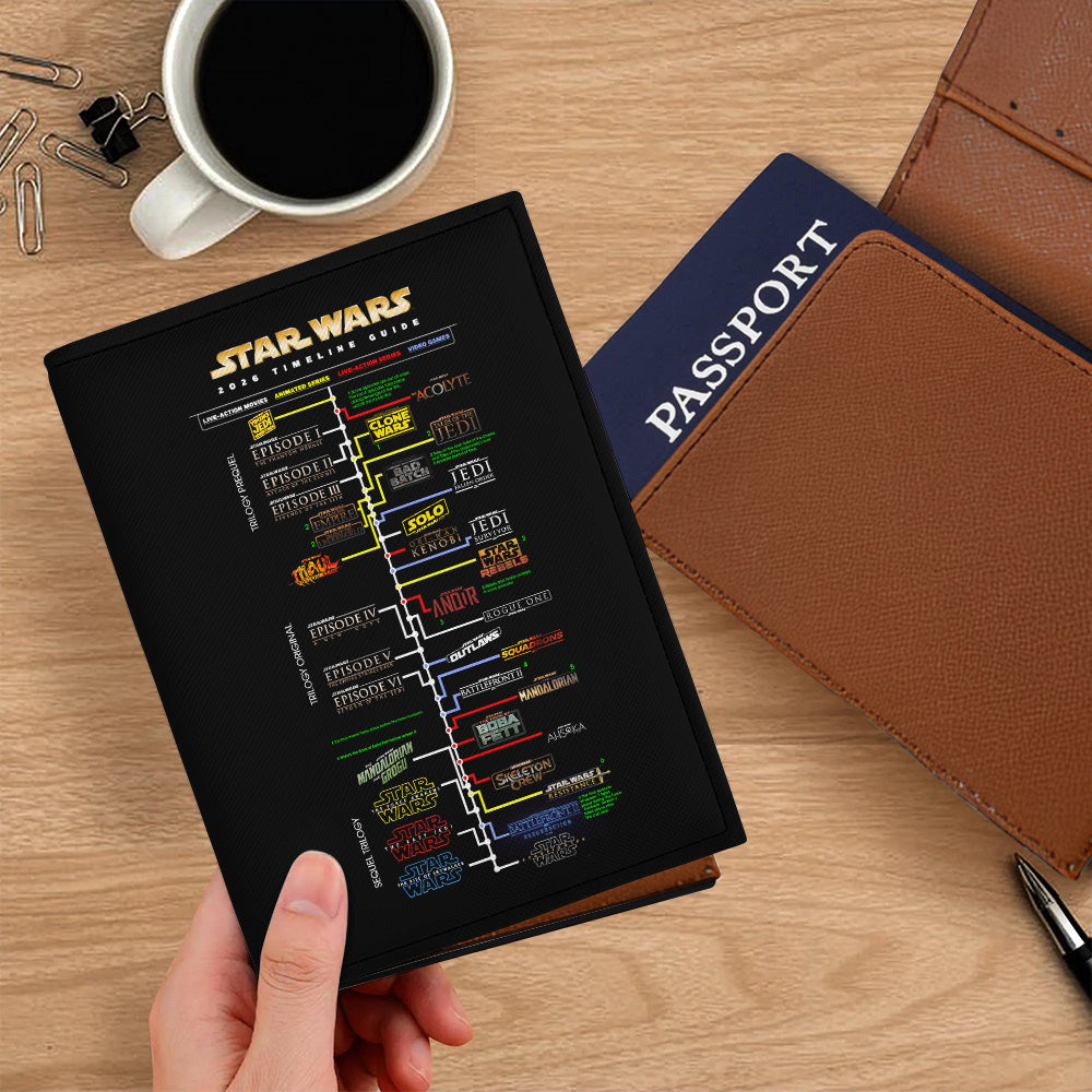 Star Wars 50th Anniversary Leather Passport Cover – GNE6305.2