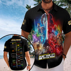 Star Wars 50th Anniversary Short Sleeve Button-Down Shirt – GNE6305.10