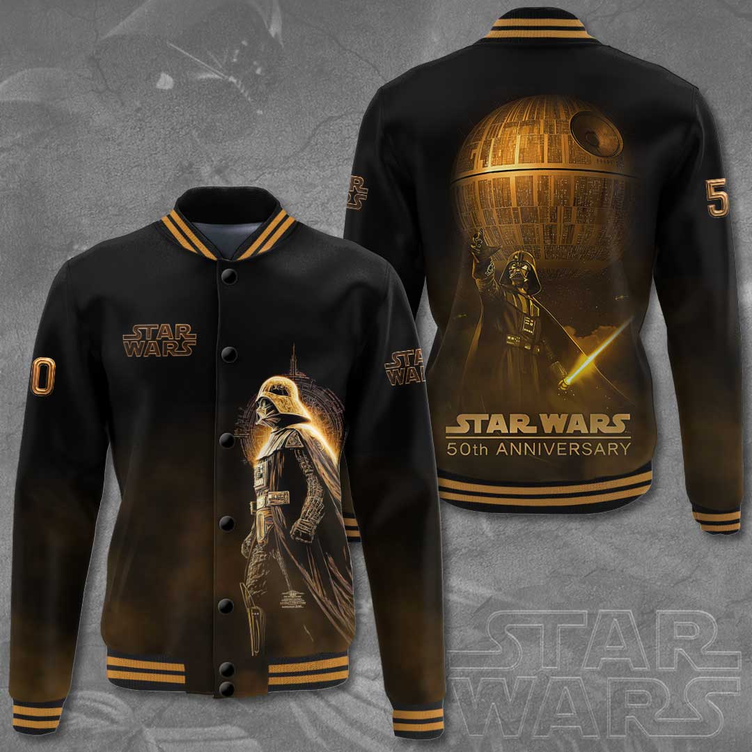 Star Wars 50th Anniversary Varsity Jacket – TMTHU2683