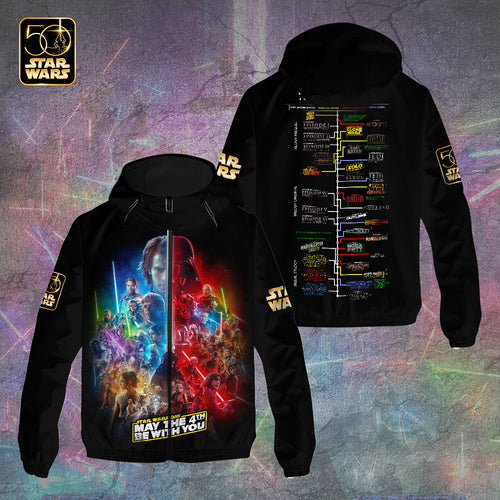 Star Wars 50th Anniversary 3D Windbreaker Jacket – GNE6305.11
