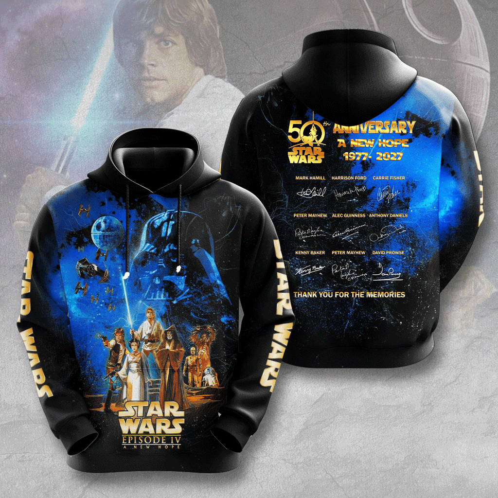 Star Wars 50th Anniversary 3D Apparel – TMTHU4319