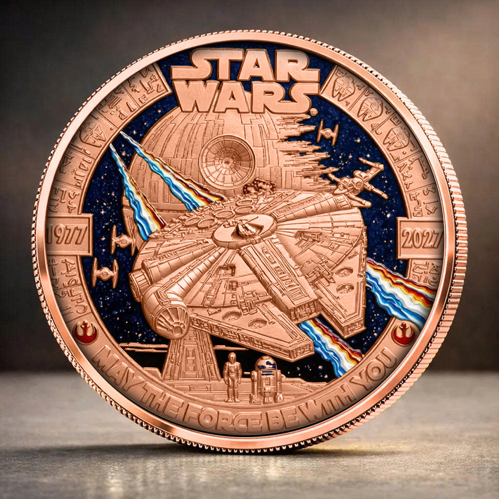 Star Wars 50th Anniversary 2027 Commemorative Coin – MAITM15179