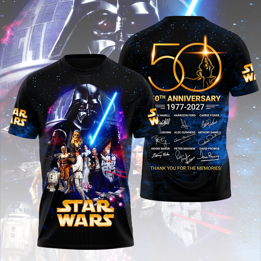 Star Wars 50th Anniversary 3D Apparel – HOATT17897