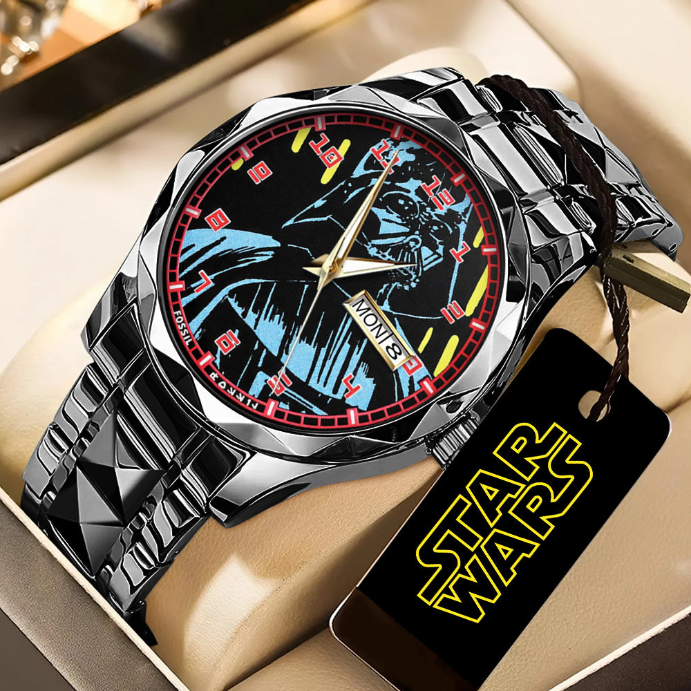 Star Wars x Darth Vader Alloy Luxury Quartz Watch – GNE5715