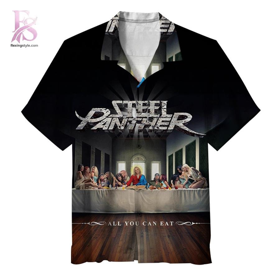 Steel Panther All You Can Eat Album Hawaiian Shirt