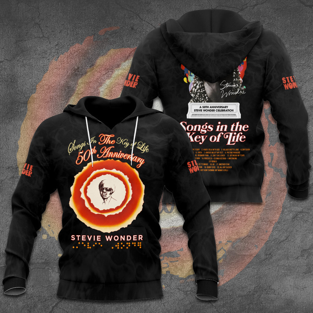 Stevie Wonder Songs in the Key of Life 50th Anniversary 3D Apparel – GNE6203