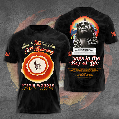 Stevie Wonder Songs in the Key of Life 50th Anniversary 3D Apparel – GNE6203