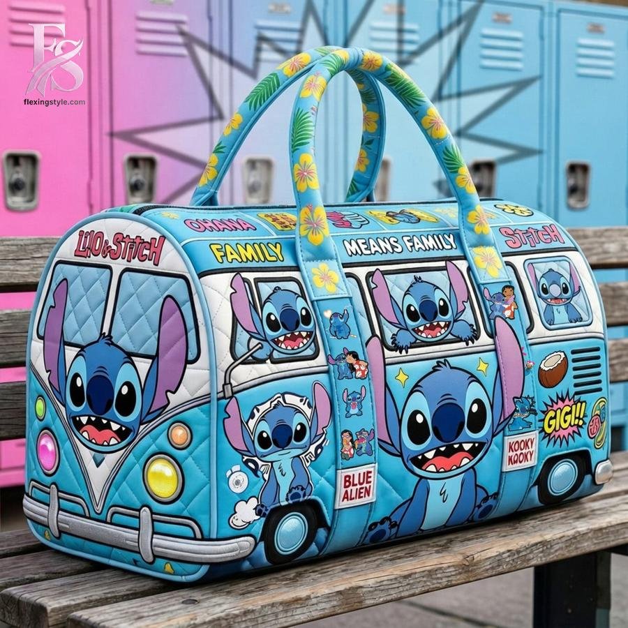 Stitch Quilted Duffle Bag