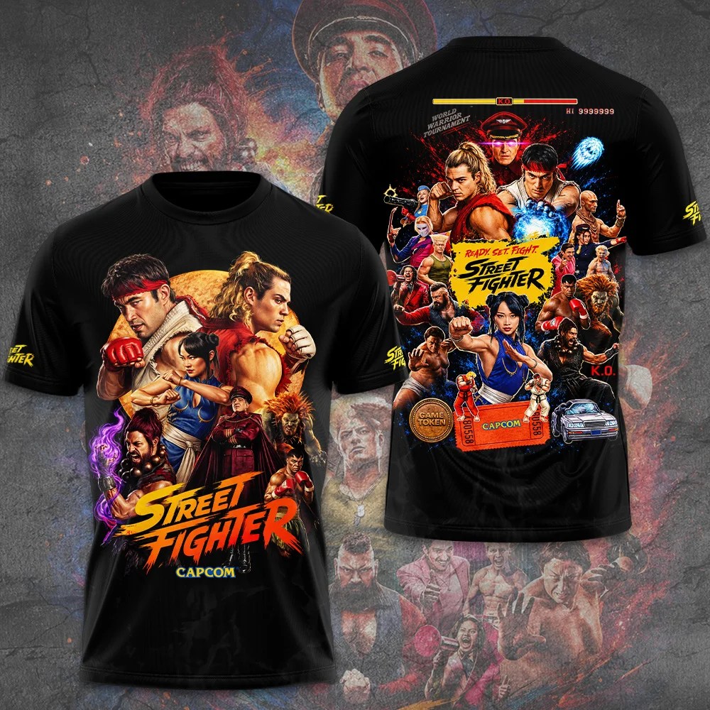 Street Fighter 2026 3D Apparel – GNE9129