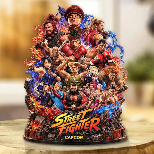 Street Fighter 2026 Custom Shape Acrylic Plaque – GNE9174