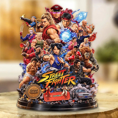Street Fighter 2026 Custom Shape Acrylic Plaque – GNE9176
