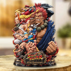 Street Fighter 40th Anniversary Custom Shape Acrylic Plaque – GNE8482