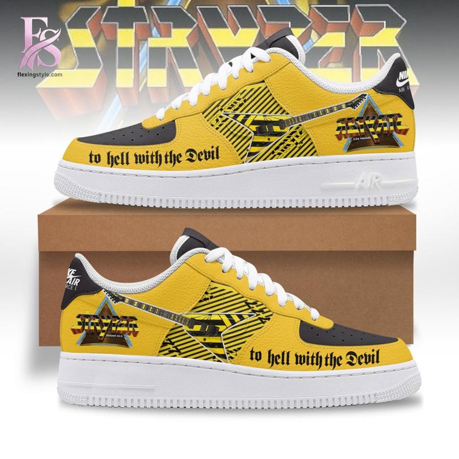 Stryper To Hell with the Devil Air Force Shoes